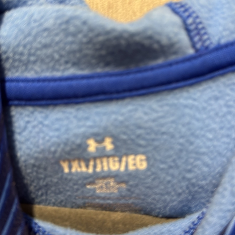 Under Armour Blue Activewear Hoodie Boys - Picture 3 of 4